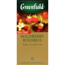 Чай чорний з лісовими ягодами (1,5г*25шт.) Wildberry Rooibus Greenfield