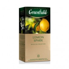 Чай чорний з лимоном (1,5г*25шт.) Lemon Spark Greenfield