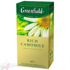 Чай чорний трав'яний (1,5г*100шт.) Rich Camomile Greenfield Хорека