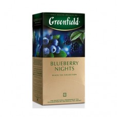 Чай чорний з ожиною (1,5г*25шт.) Blueberry Nights Greenfield