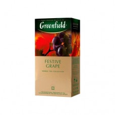 Чай чорний трав'яний (2г*25 шт.) Festive Grape Greenfield