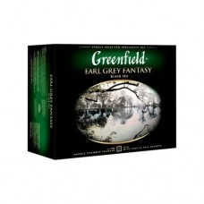 Чай чорний з бергамотом (2г*50шт) Earl Gray Greenfield
