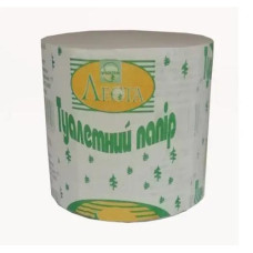 Туалетний папір макулатурний (90мм*85мм/45м) сірий "Лєста"