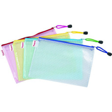 Тека пластикова, А4, на блискавці, 1406-00-А