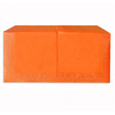 Серветки столові, помаранчові, складання 1/8 (33*33*100шт) NL517