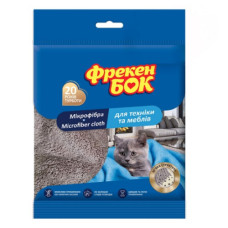 Салфетка микрофибра  (40*40см)  универсальная, ФрекенБОК