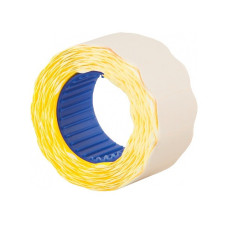 Стрічка-цінник, ТМ Economix 26х16 мм жовті  (500 шт./рул.)