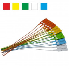 Пломба номерная контрольная "Стрела" люкс, v.2 220мм (100 шт) ЛОГО Пломба номерная контрольная "Стрела" люкс, v.2 220мм (100 шт) ЛОГО