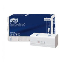 Полотенце бумажное, белое, 1-сл. 410л Tork PeakServe