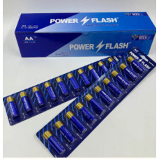 Батарейка LR06 Power Flash щелочная  пальчиковая АА (4шт)