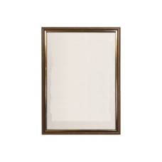 Фоторамка А3 (темно-коричневая с золотом) 25*38 