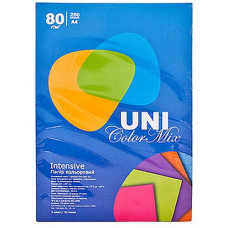 Бумага А4 80 г/м2 (250л) интенсив, 5 цветов BM.27213250-99