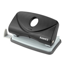 Дирокол з лінійкою, (10ар), колір чорн.,  Welle-2, 3810-01-A.