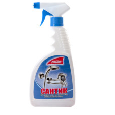 Моющее средство (500 мл) от ржавчины и известкового налета  "Сантик" распылитель San Clin