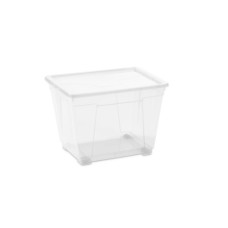 Контейнер пищевой пластиковый с ручками 20 л,(38*26,5*29,5 )