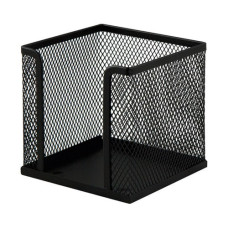 Пенал для паперу, металевий, чорний, (10х10х10), BM.6215-01