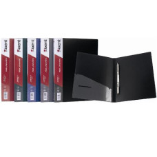 Тека пластикова, швидкозшивач, кишеня, А4, чорна 2 см, 1304-01-A