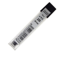 Стрижень графітовий 0,5 2В (12 шт), 4152/2B