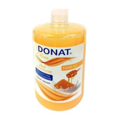 Мыло жидкое (1000 мл) "Мед-Молоко" флип-топ DONAT Clean