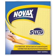 Салфетки целлюлозные влагопоглощающие 5шт Novax Салфетки целлюлозные влагопоглощающие 5шт Novax