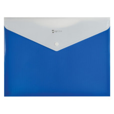 Папка-конверт А4 непрозрачная  на кнопке "Полоска"  с расширением180 мкм O31315-02