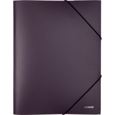 Тека пластикова, А4, на гумці, мікс, 500мкм