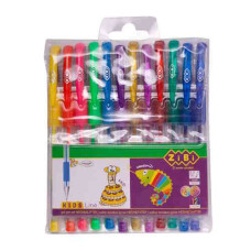 Набор ручек гелевых 12 цв, NEON 