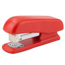 Степлер №24 (20арк) пластик., колір червоний. 4223-06-a