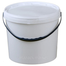 Відро кругле з герм. кришкою (10л)