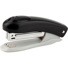 Степлер №10 (12арк) пласт., колір чорний 4812-01-а