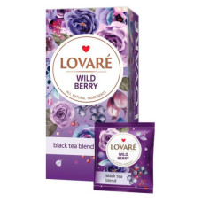 Чай черный цейлонский с ягодами (2г*24 ф/п)  "Wild berry" Lovare