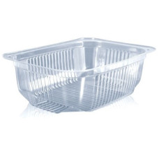 Контейнер универсальный прямоугольный без крышки PS ПС-140 1000мл 180*130*68мм