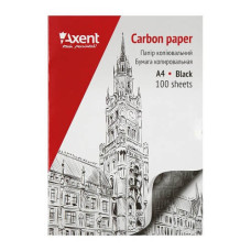 Папір копіювальний А4, чорна,100арк, (16г/м2) 3301-01-а