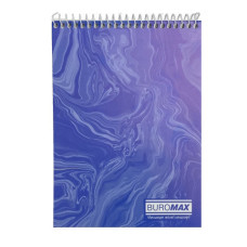 Блокнот  А5 48л # м/о, верхняя спираль BM.2472-02 цвет синий