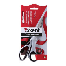 Ножиці (180мм) з пласт. з рез. вставши., Duoton, 6301-01-A