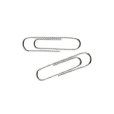 Скріпка канцелярська, 25мм (100шт), d4112