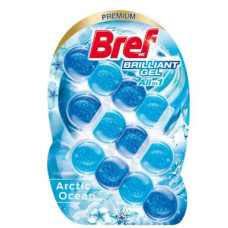 Подвеска для унитаза Bref 3*42г Арктический океан гель