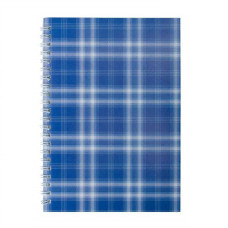 Блокнот  А5 48л # м/о, боковая спираль серый Shotlandka BM.2591-09