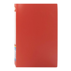 Папка-cкоросшиватель А4 (CLIP А) пластик,красная KL0115-R
