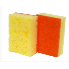 Губка кухонная (85*55*30) 1шт желтая б/эт