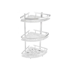 Полиця потрійна кутова у ванну