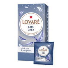 Чай чорний цейлонський  "Lovare "Earl Grey" 2г*24 шт