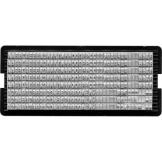 Касса цифровая, буквенная 3мм 6003