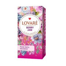 Чай ягодный с малиной и черной смородиной (1,5г*24 ф/п)  "Berry Jam" Lovare