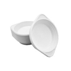 Тарілка пластикова, глибока одноразова 350мл (100шт)