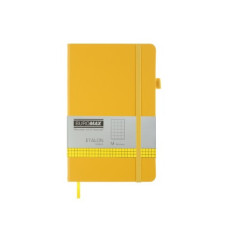 Блокнот  А5 96л # т/о, с резинкой желтый Buromax Etalon BM.291160-08