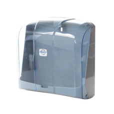 Диспенсер для паперових рушників, пластик, Z, V  складання,  блакитний, K.4-T