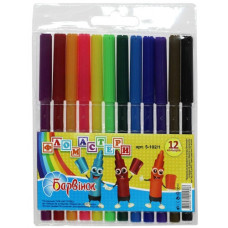 Фломастери "Радуга", 12 кольорів, 5-102