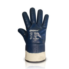 Перчатки маслобензостойкие черные (жесткий манжет) DQ6217