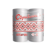 Туалетний папір сірий "Обуховская" (4шт)